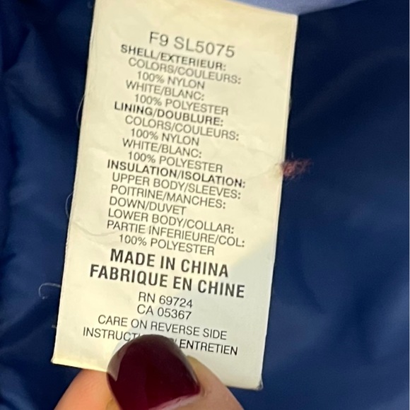 Columbia Womens Down Filled Puffer Ski Jacket Size M Athleisure Blue - Picture 10 of 15